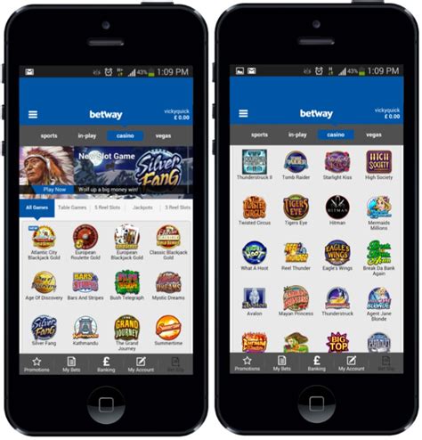betway mobile casino